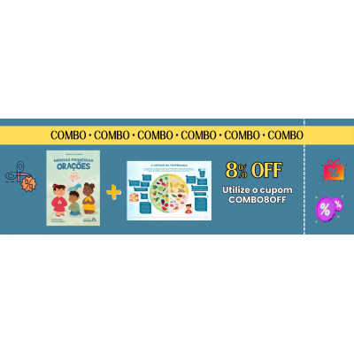 Combo Livro + Jogo Americano 